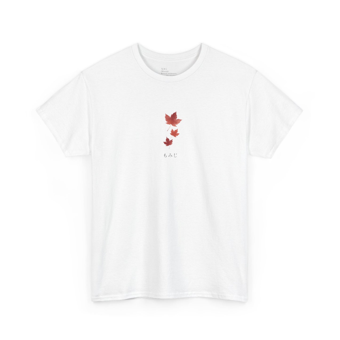 Momiji Tee | Red Maple Leaf Hidden Mantra T-Shirt