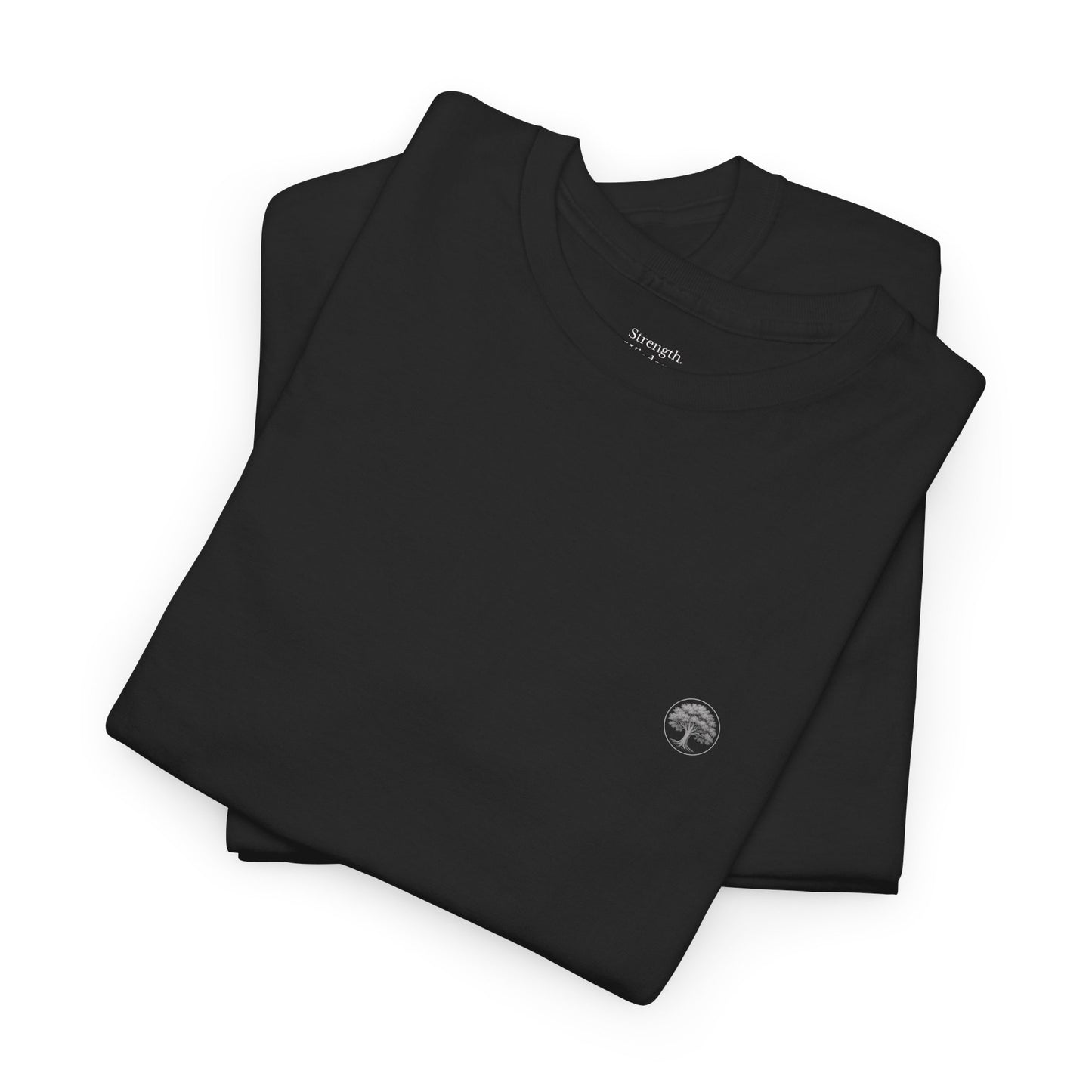 Oak Tree Tee | Strength Wisdom Stability Minimalist Gift T-Shirt for Dad or Him