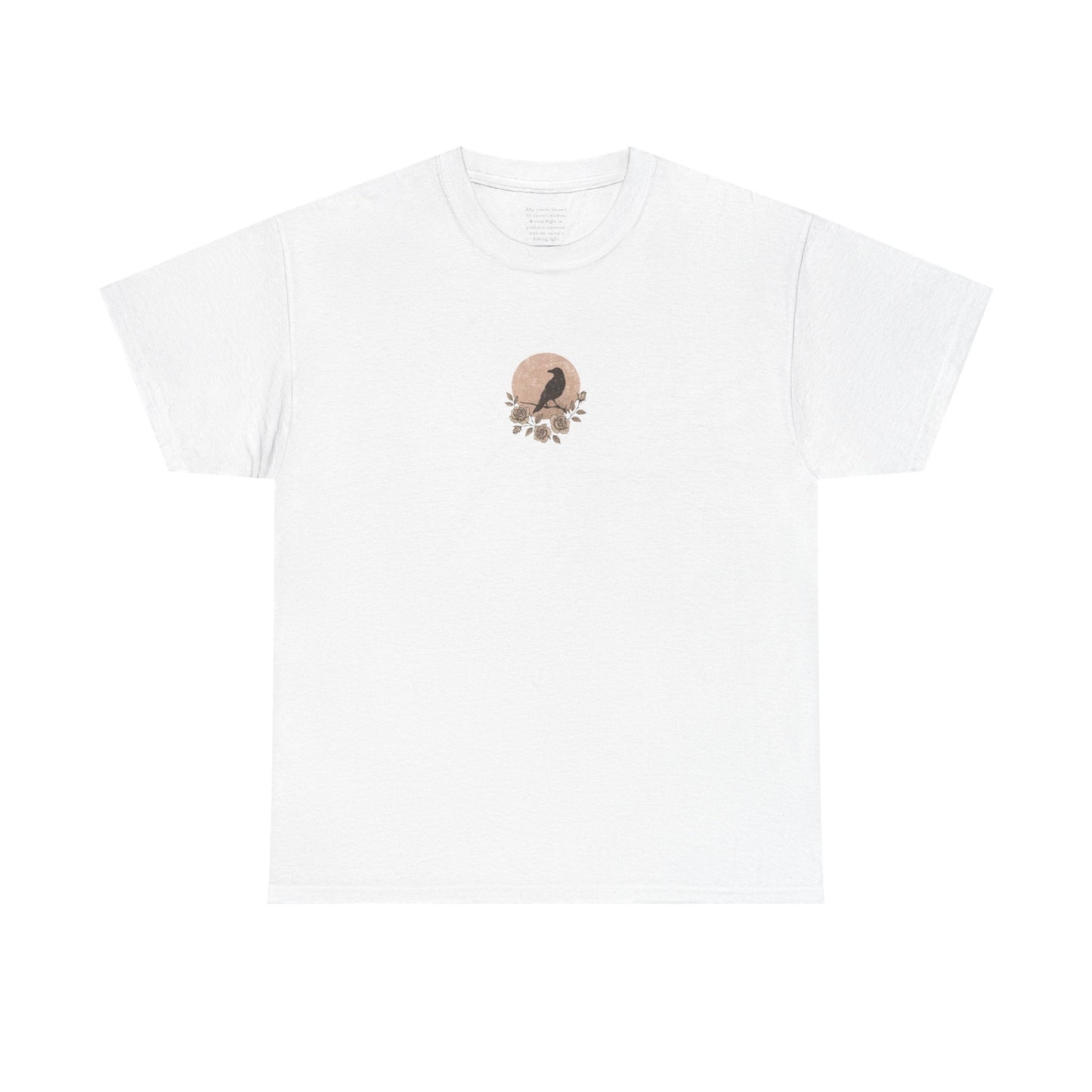 Raven Tee | Gothic Moon Halloween T-Shirt