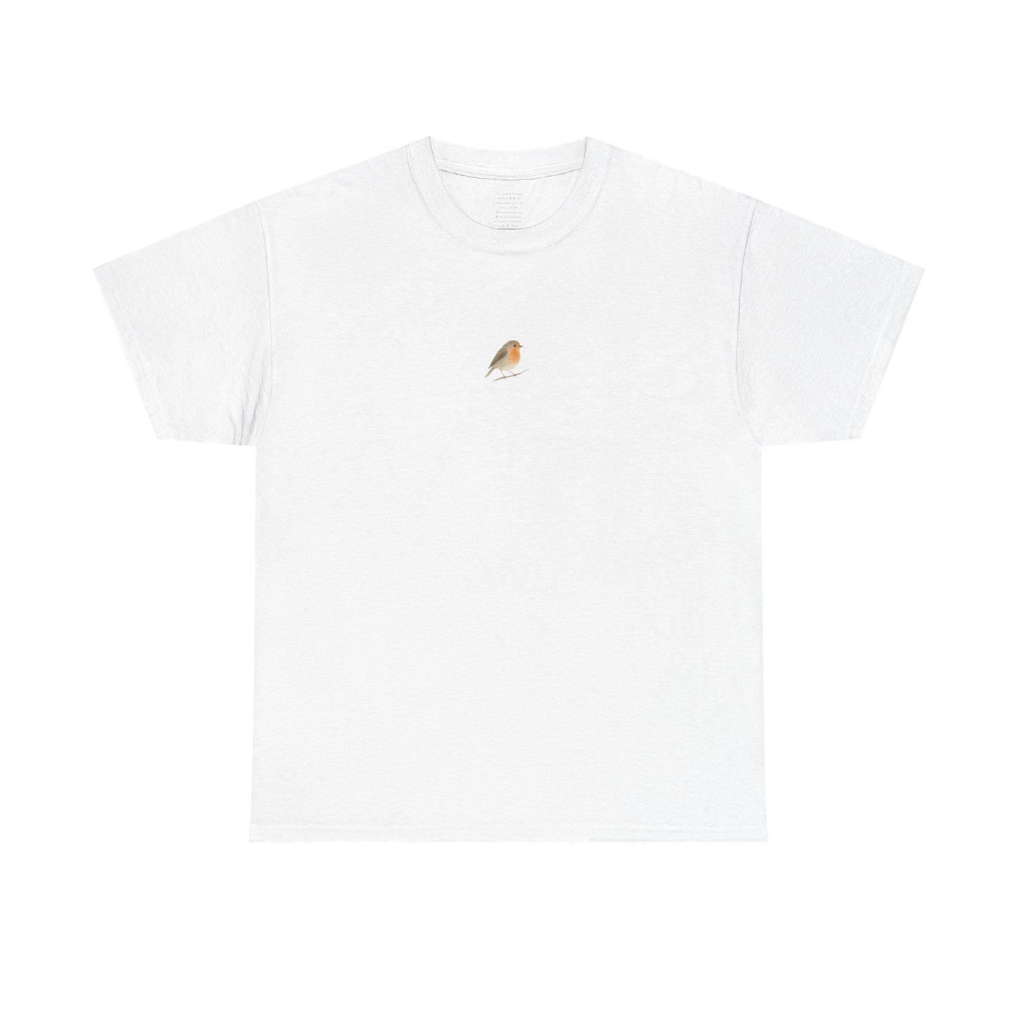 Robin Tee | Minimalist Christmas Hidden Message T-Shirt