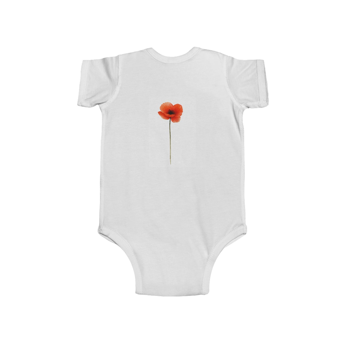 Poppy Baby Grow & Mum Tee | June Birth Flower Gift Set