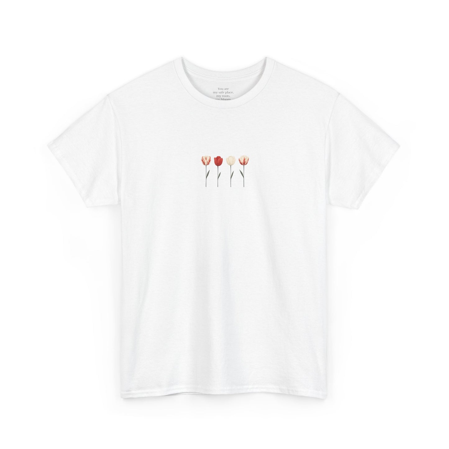 My Safe Place Tee | Tulip Watercolour Gift for Her T-Shirt