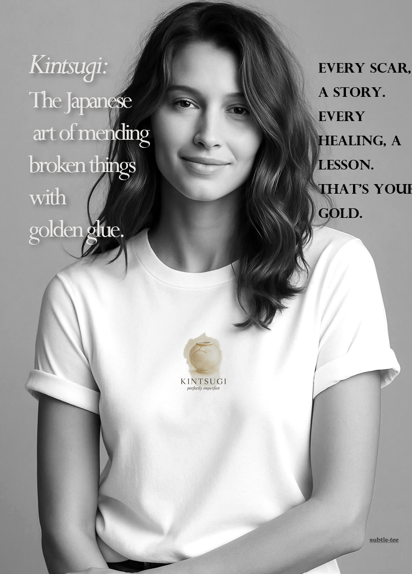 Kintsugi Tee | Japanese Inspired Minimalist T-Shirt