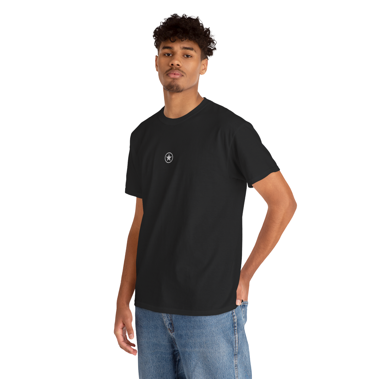 Hero Mentor Friend Tee | Minimalist Star Symbol Gift T-Shirt for Him