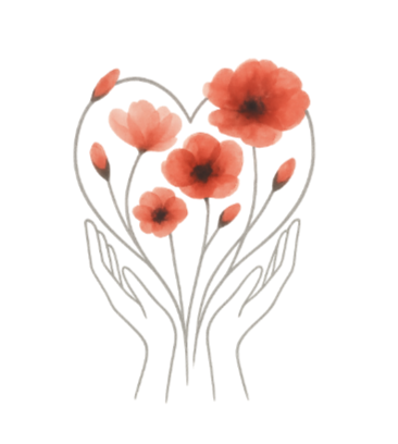 Hands That Held Me Tee | Heart, Hands & Poppy Heartfelt Gift for Mum T-Shirt