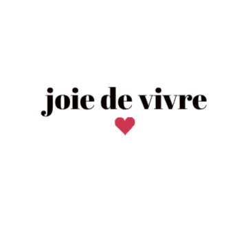 Joie de Vivre Tee | Life-Affirming Hidden Message T-Shirt