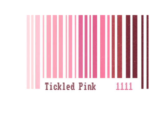 A Minimalist Pink Barcode Tee | Angel Number 1111, Spiritual Symbol, Manifestation Gift