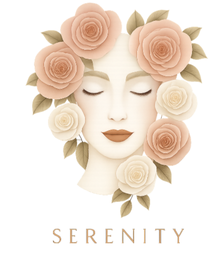 Serenity Tee | Floral Face Line Art Yoga & Meditation T-Shirt