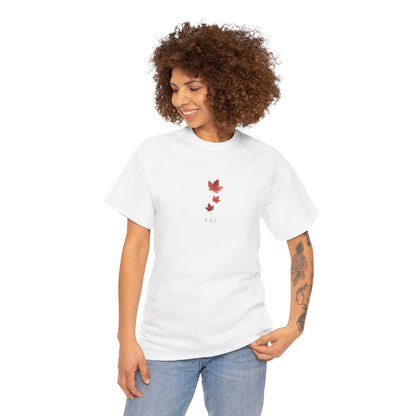 Momiji Tee | Red Maple Leaf Hidden Mantra T-Shirt