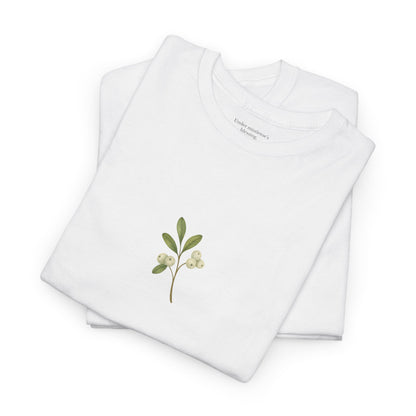 Mistletoe Blessing Tee | Minimalist Christmas Hidden Message T-Shirt