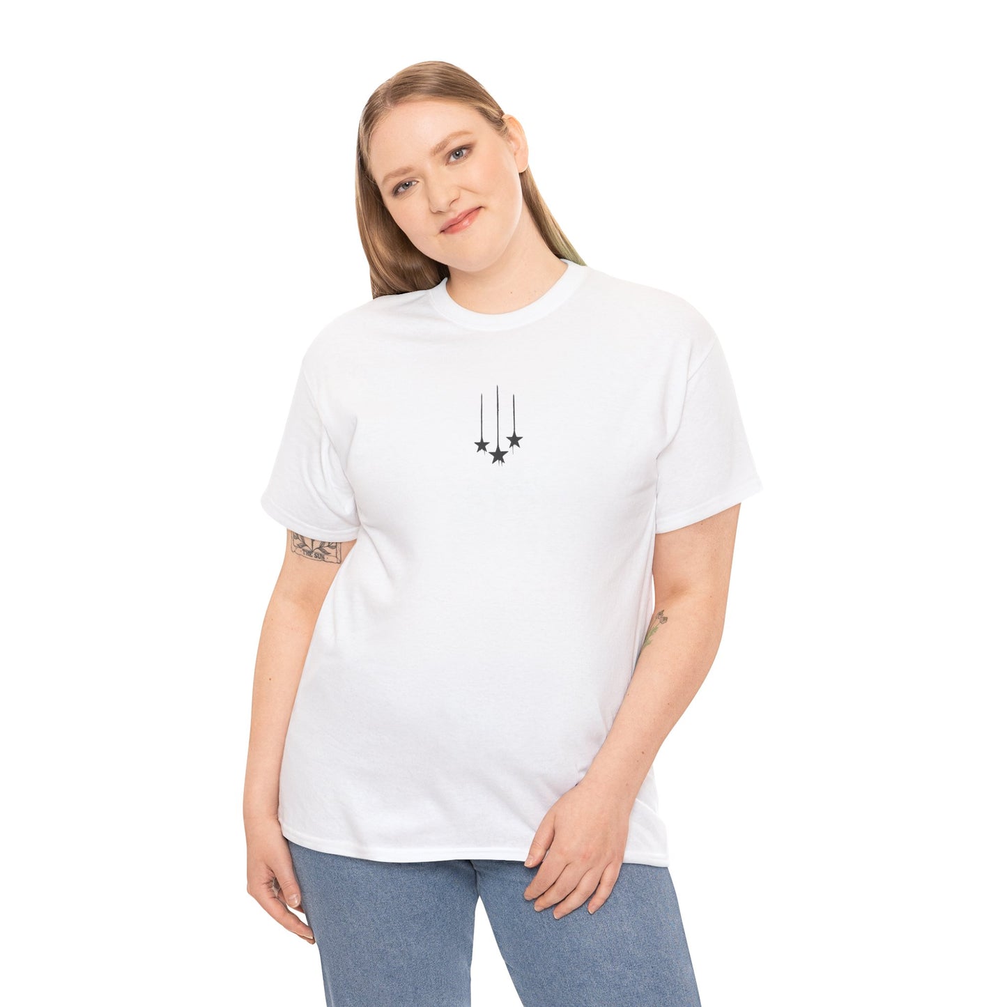 You’re My Person Tee | Minimalist Shooting Stars Hidden Message T-Shirt for Her