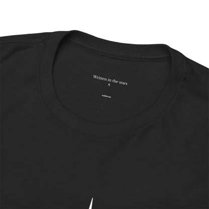 Written in the Stars Tee | Minimalist Romantic Hidden Message T-Shirt for Him