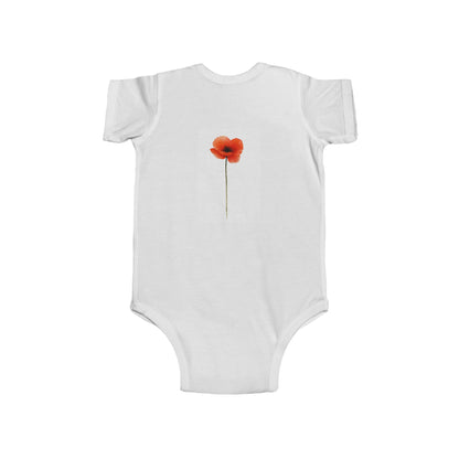 Poppy Baby Grow & Mum Tee | June Birth Flower Gift Set