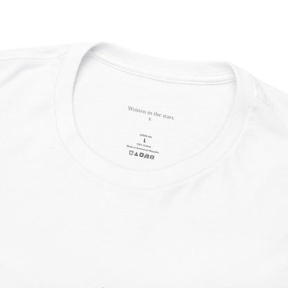 Written in the Stars Tee | Minimalist Romantic Hidden Message T-Shirt for Her