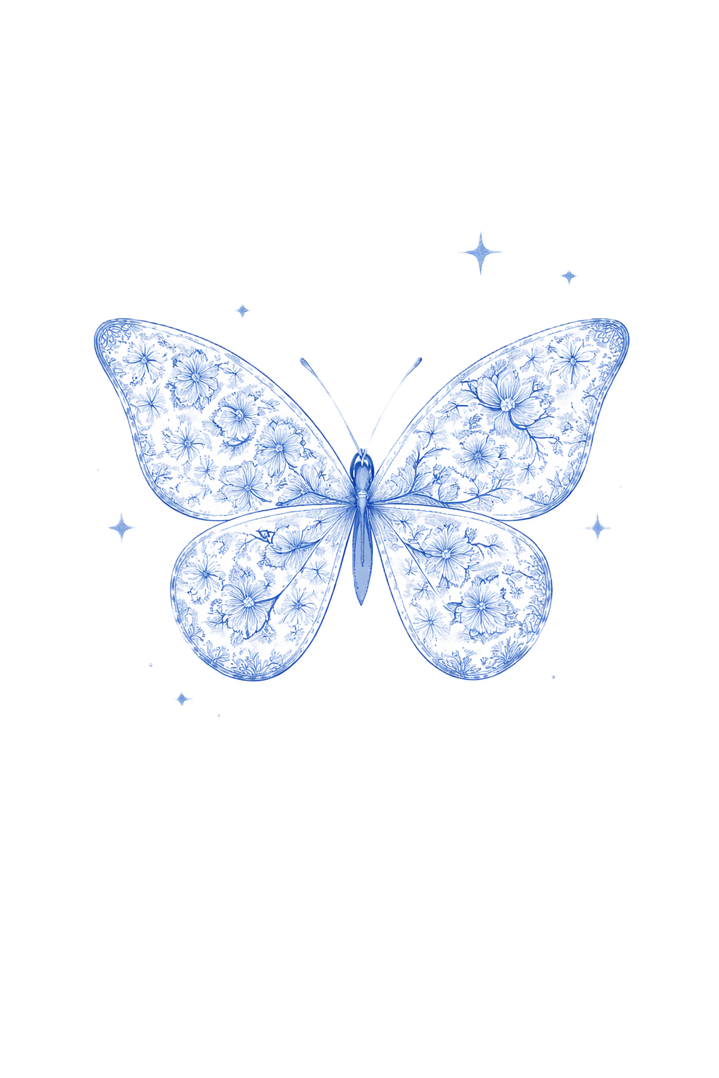 Metamorphosis Butterfly Tee | Minimalist Transformation Hidden Message T-Shirt