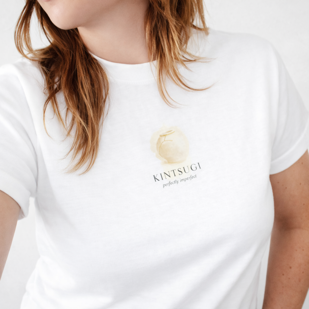Kintsugi Tee | Japanese Minimalist Hidden Message T-Shirt