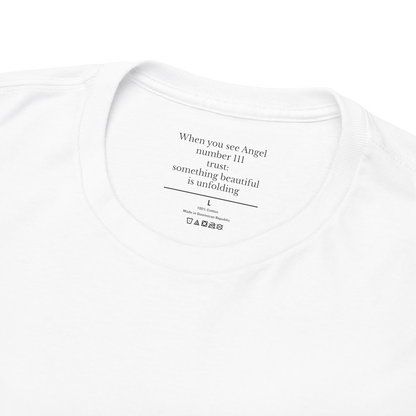 Angel Tee | Cherub 111 Angel Number Spiritual T-Shirt