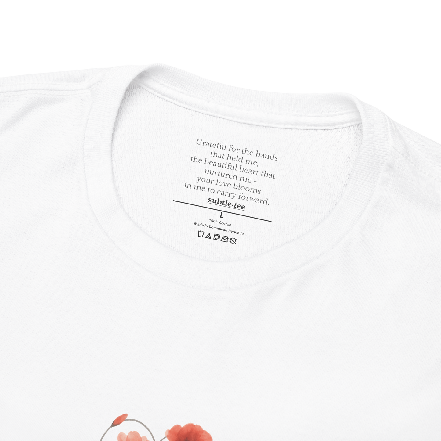 Hands That Held Me Tee | Heart, Hands & Poppy Heartfelt Gift for Mum T-Shirt