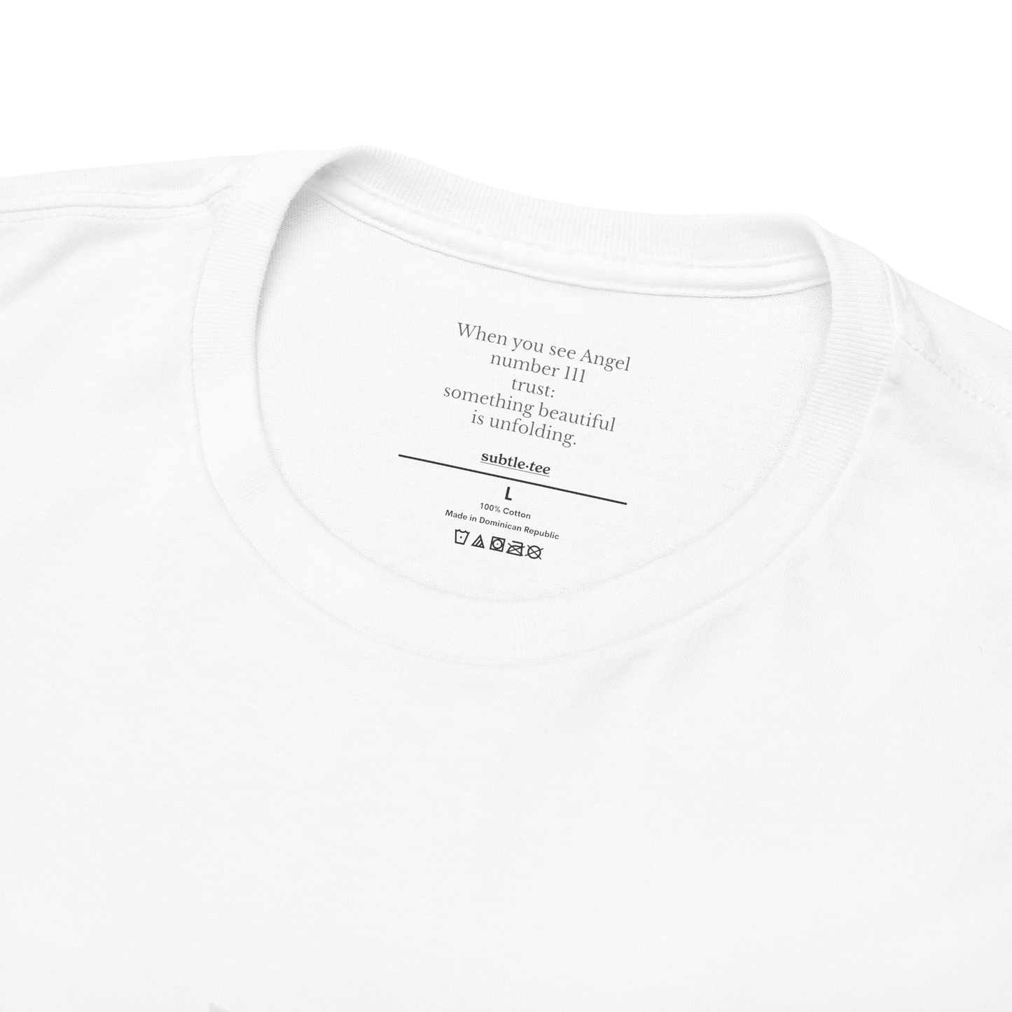 A Minimalist Sage Green Feather Tee | Lucky Symbol, Guidance, Hidden Mantra | Good Luck Gift