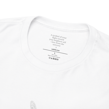 Dragonfly Tee | Inspirational Dragonfly Line Art Hidden Message T-Shirt