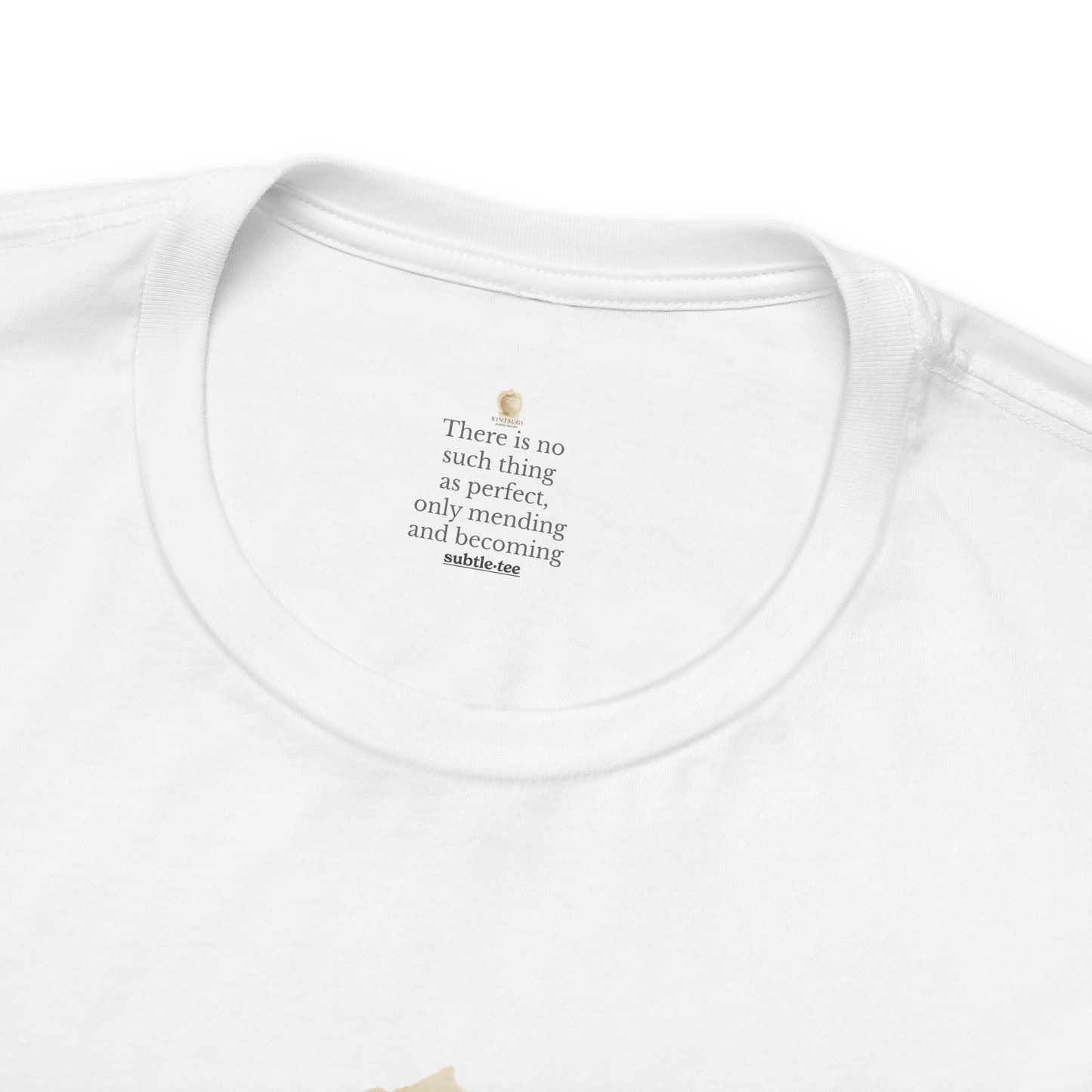 Kintsugi Tee | Japanese Minimalist Hidden Message T-Shirt