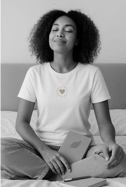 Hearts and Stars Manifestation T-Shirt design