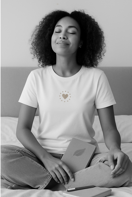 Hearts and Stars Manifestation T-Shirt design