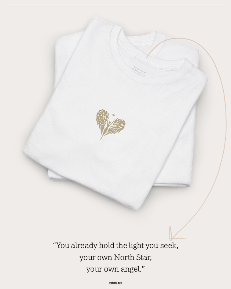 North Star Tee | Inspirational Spiritual Hidden Message T-Shirt