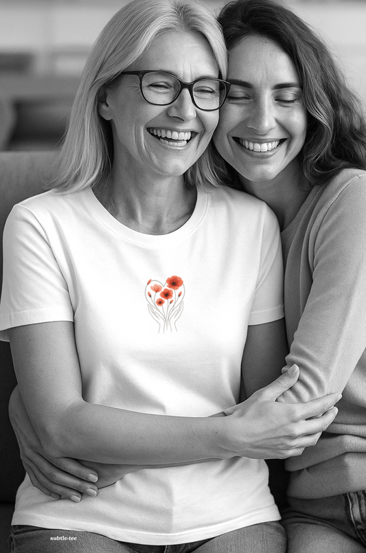Tulip Mum Gift T-Shirt design