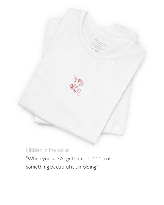 Angel Tee | Cherub 111 Angel Number Spiritual T-Shirt