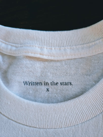 Written in the Stars Tee | Minimalist Romantic Hidden Message T-Shirt for Her
